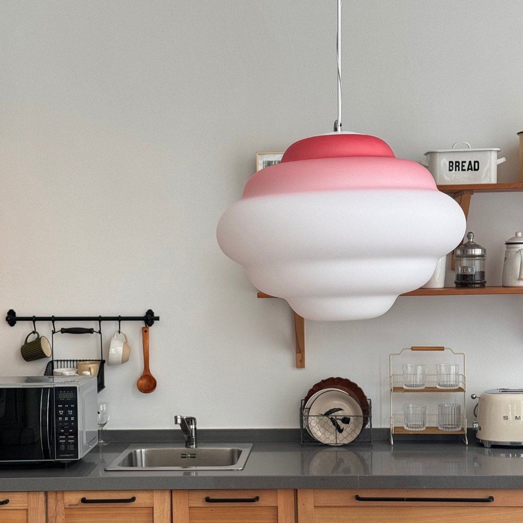 Astraea Frosted Light Glass Pendant With Soft Ambient Glow