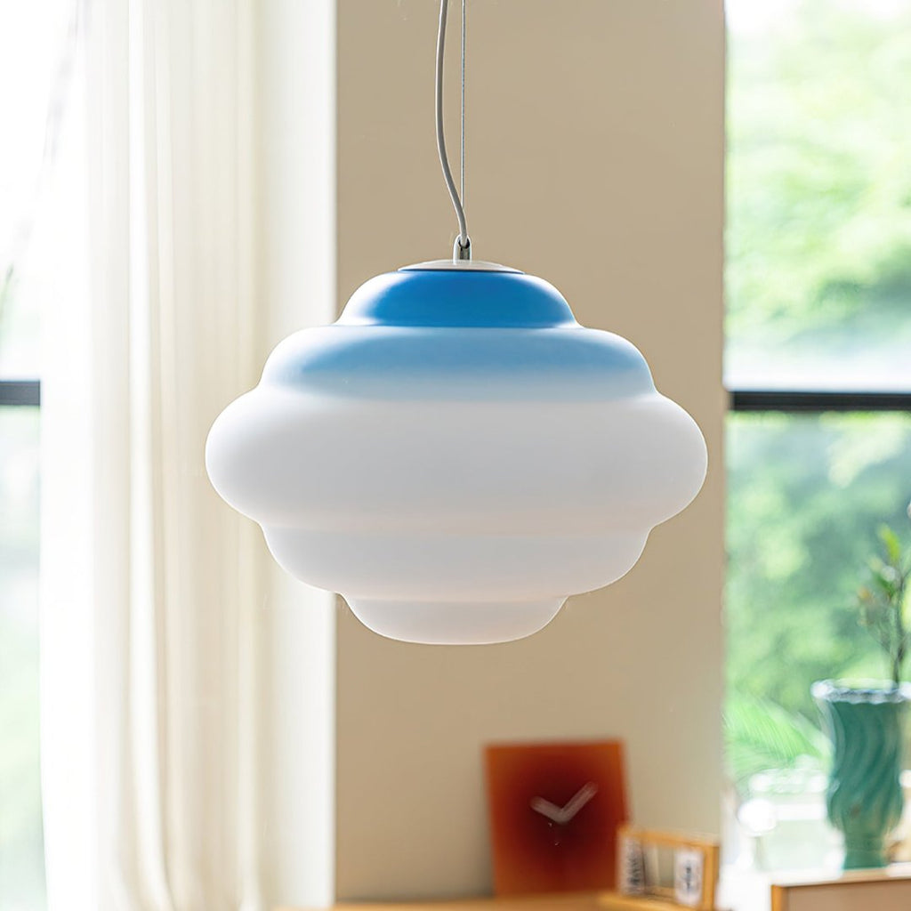 Astraea Frosted Light Glass Pendant With Soft Ambient Glow