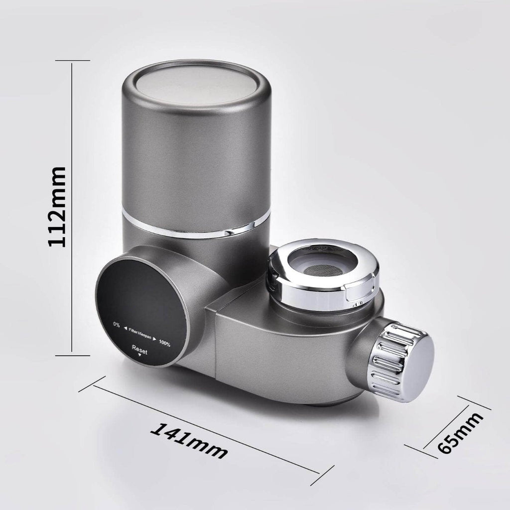 ClearView LED Faucet Water Filter — Digital Display, Mineral Retention, Contaminant Removal