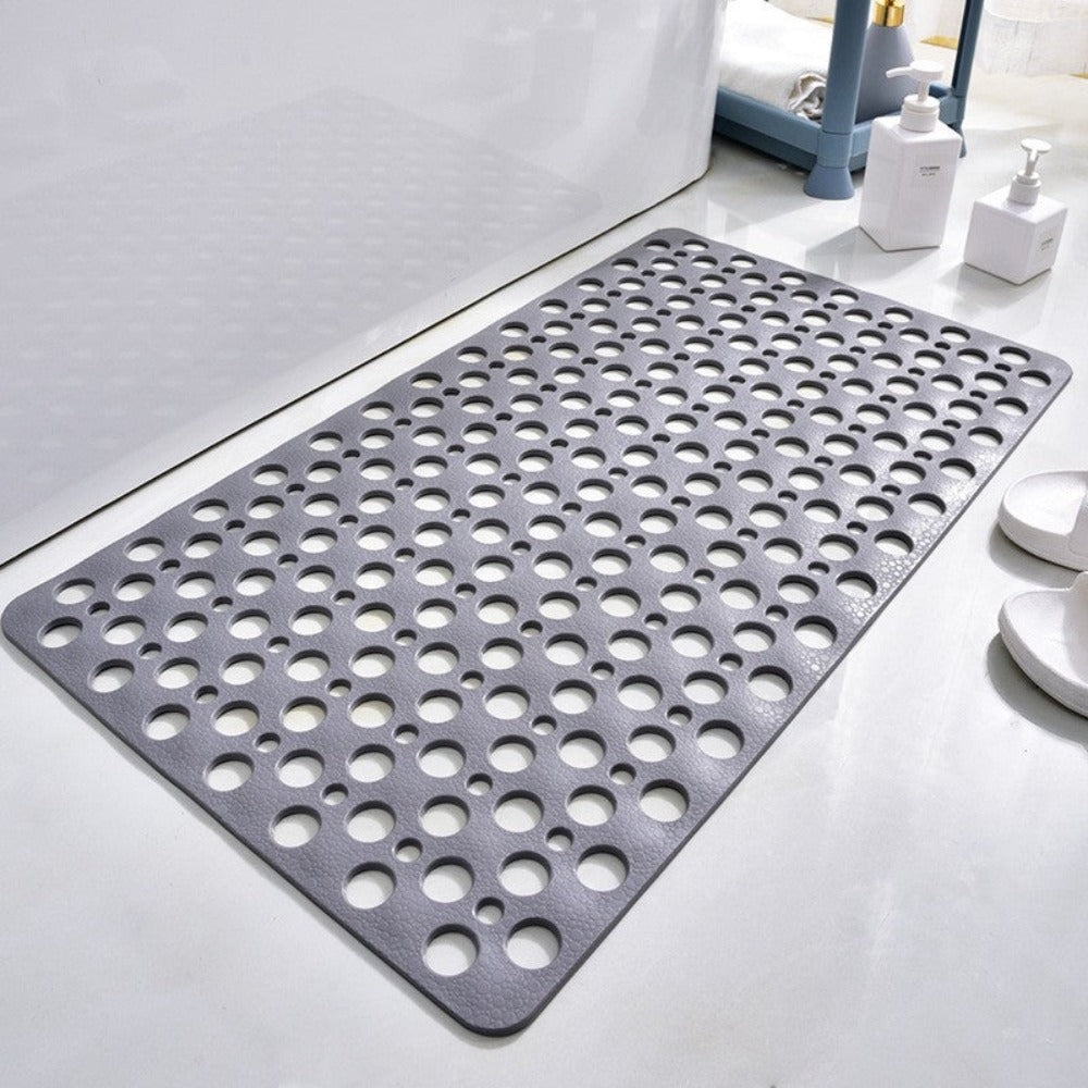 HydraSafe mögelresistent duschmatta — halkfri, stark sugkoppshållning