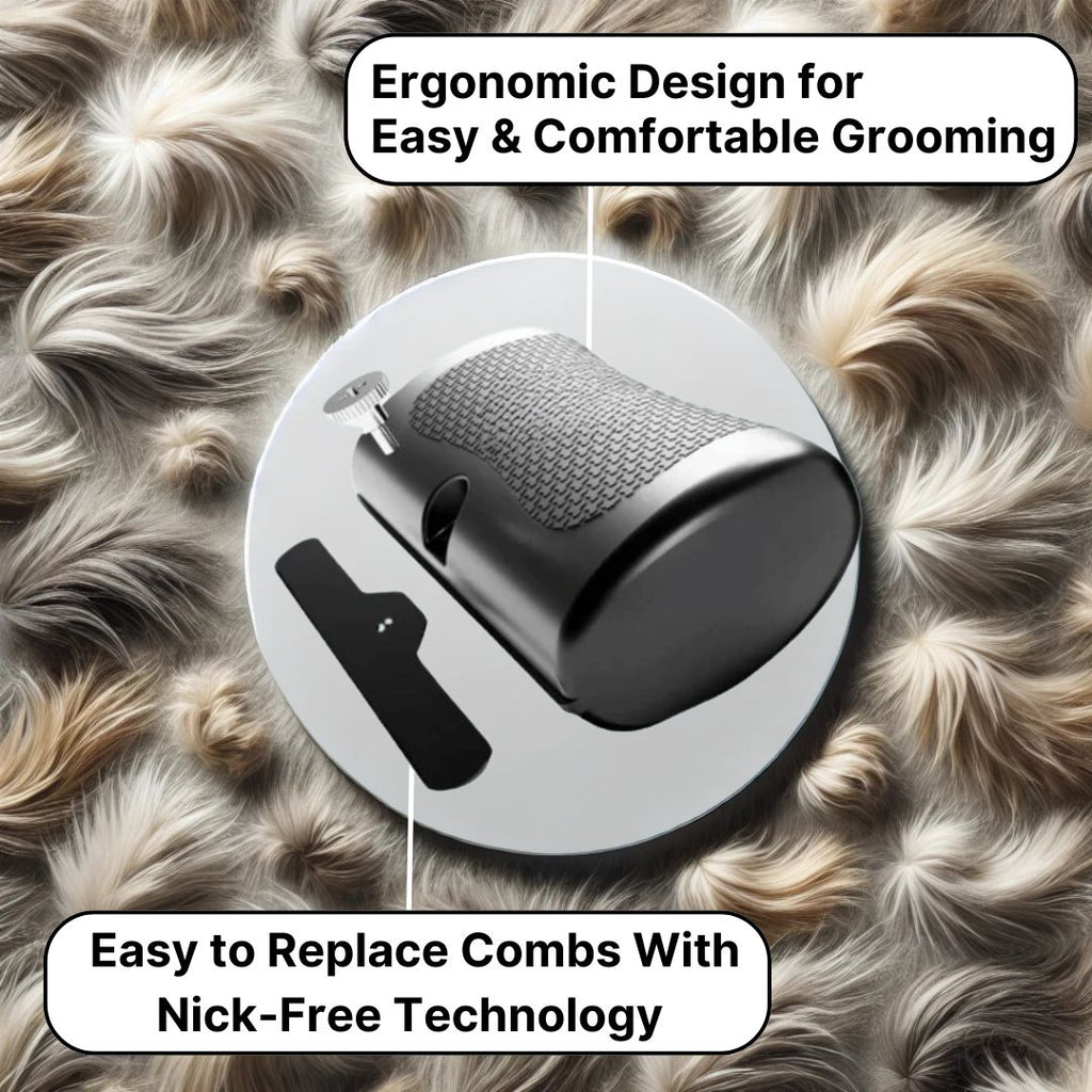Undercoat Deshedding Brush for Dogs and Cats – Efficient Fur Removal Tool