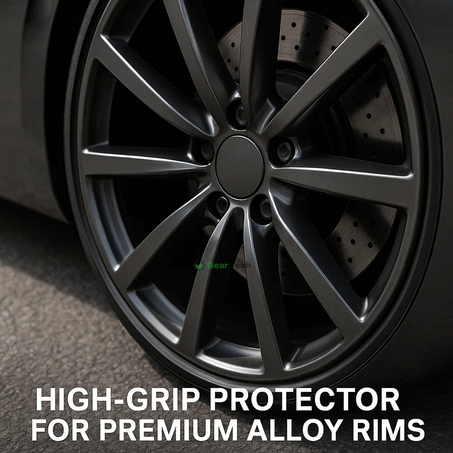 Protector de llantas de aleación VeloGuard — Protección contra impactos y rozaduras en bordillos