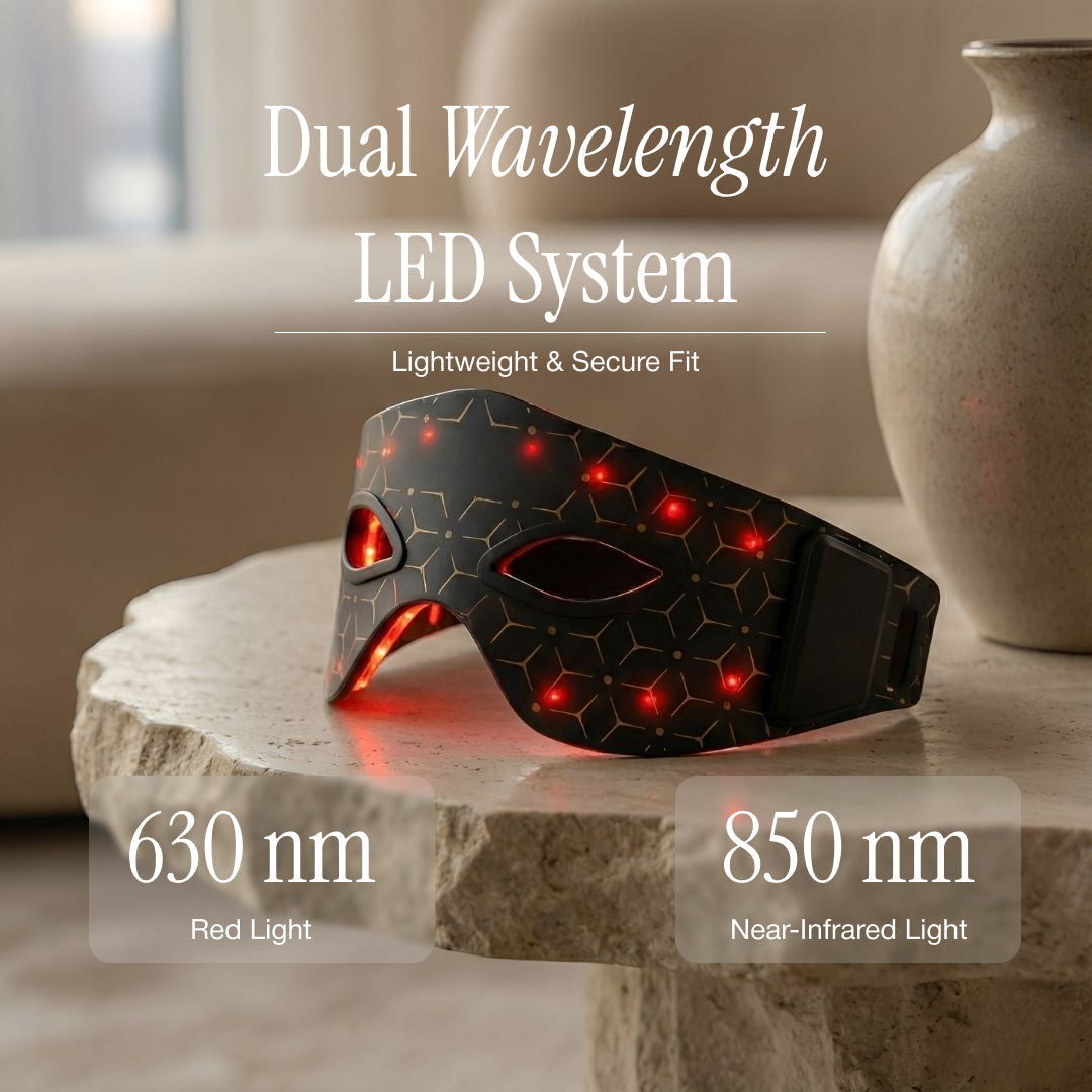 LumiThera Pro Red And Near Infrared Eye Mask For Daily Eye Care