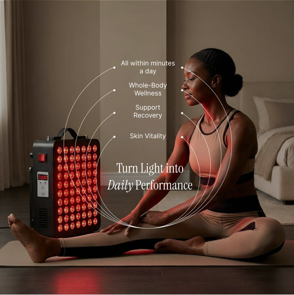 LumiThera Pro Rot- und Nahinfrarot-LED-Panel für den Heimgebrauch, 660nm 850nm 300W