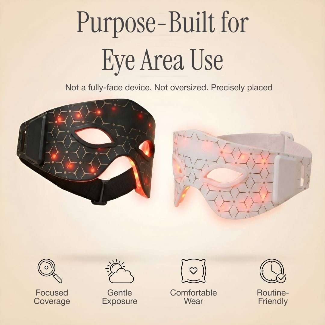 LumiThera Pro Red And Near Infrared Eye Mask For Daily Eye Care