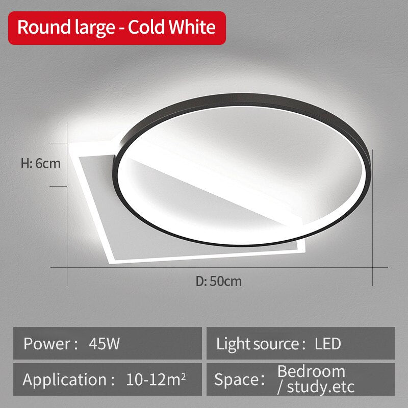 Modern designkrona med LED-taklampa — skulptural armatur