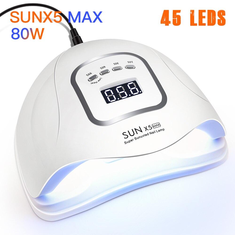 مصباح أظافر LumaPro بالأشعة فوق البنفسجية LED بقدرة 72W — مؤقت LCD، وضع حرارة منخفضة لمدة 99 ثانية، مستشعرات بالأشعة تحت الحمراء