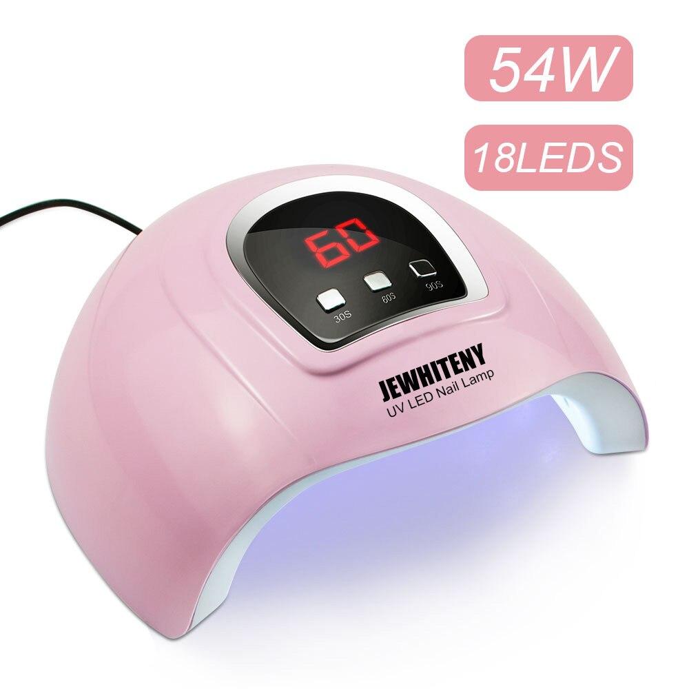 مصباح أظافر LumaPro بالأشعة فوق البنفسجية LED بقدرة 72W — مؤقت LCD، وضع حرارة منخفضة لمدة 99 ثانية، مستشعرات بالأشعة تحت الحمراء
