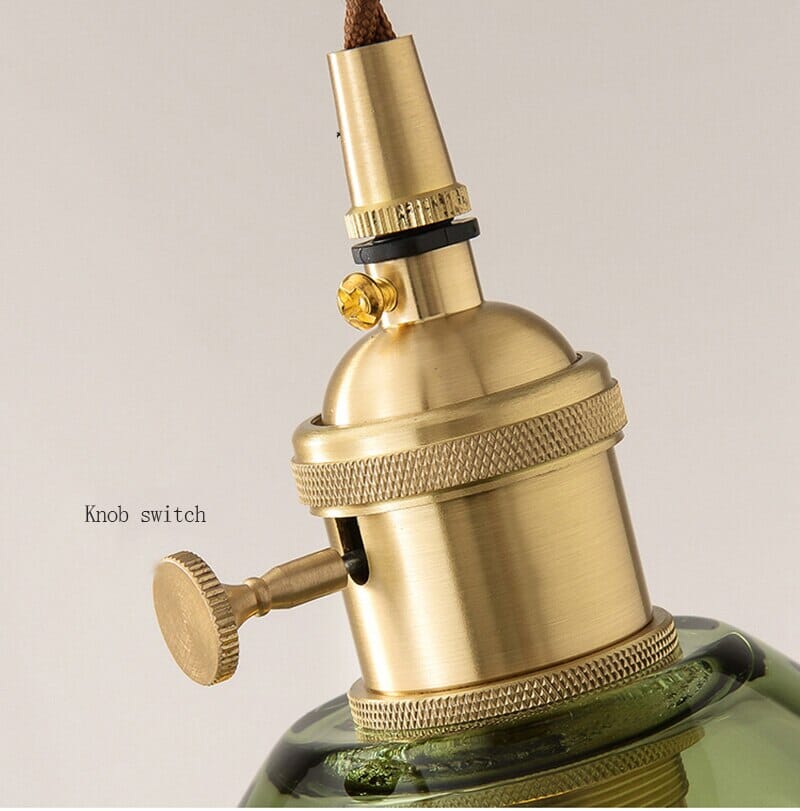 Caleris York geflochtene Glas-Pendelleuchte mit vintage Charme