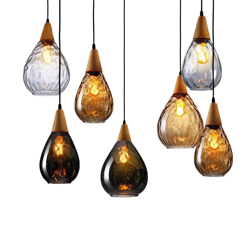 Liora Glass Hanging Light With Nordic Look For Home
