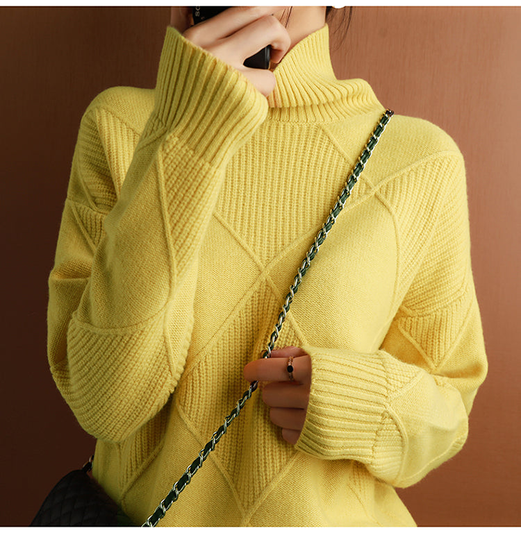 Adelle Rollkragenpullover aus Kaschmir – weich, warm und luxuriös