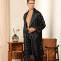 Men's Smooth Satin Robe & Loungewear Set