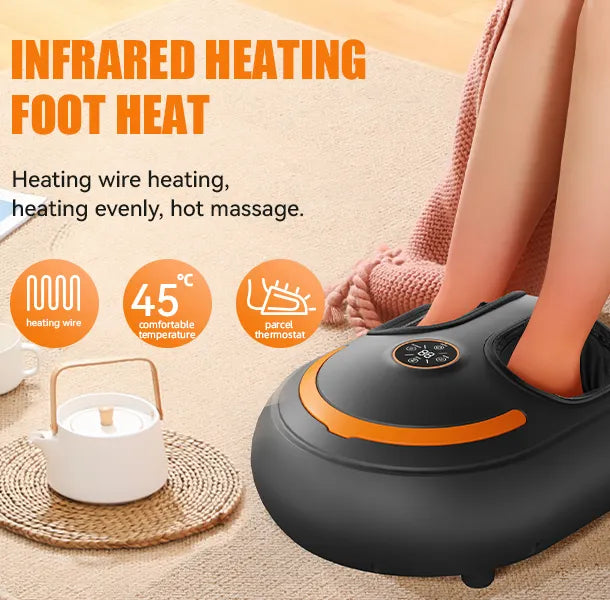 Soluna Fußmassagegerät – 360-Grad-Massage mit mehreren Massagefunktionen und wohltuende Tiefenwärme