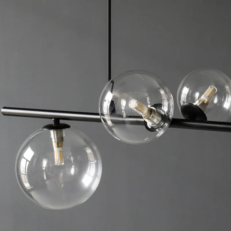 Aether Orb Kronleuchter mit nordischem minimalistischen Design für moderne Innenräume