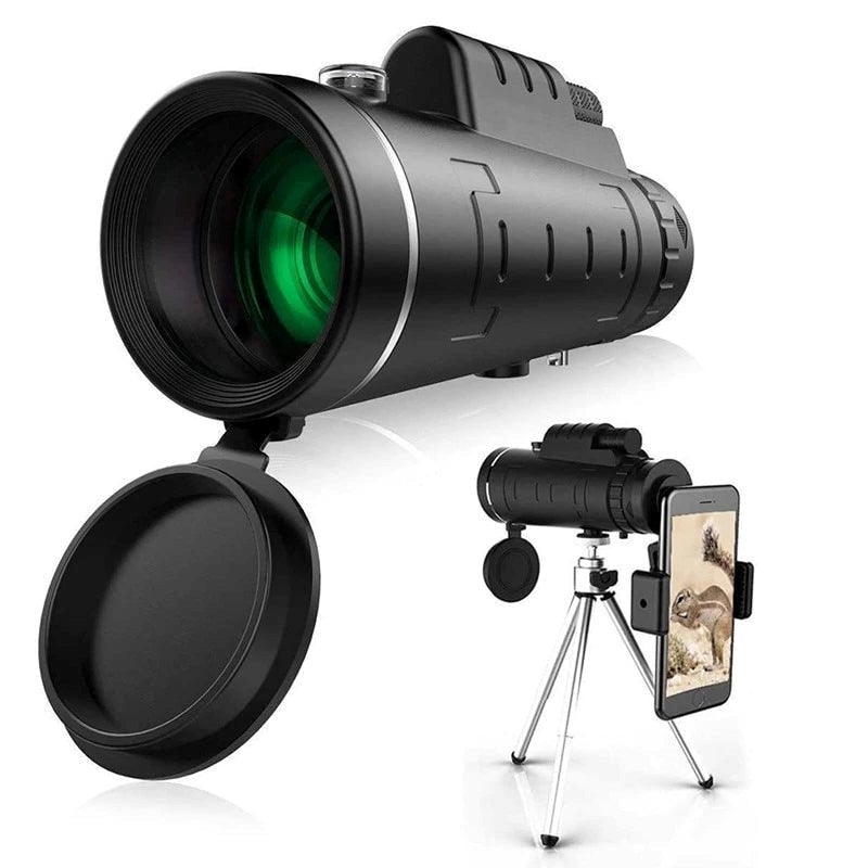 Starscope HD Monocular - High Power Monocular With Smartphone Holder & Tripod – Waterproof Monocular Telescope | Filindra