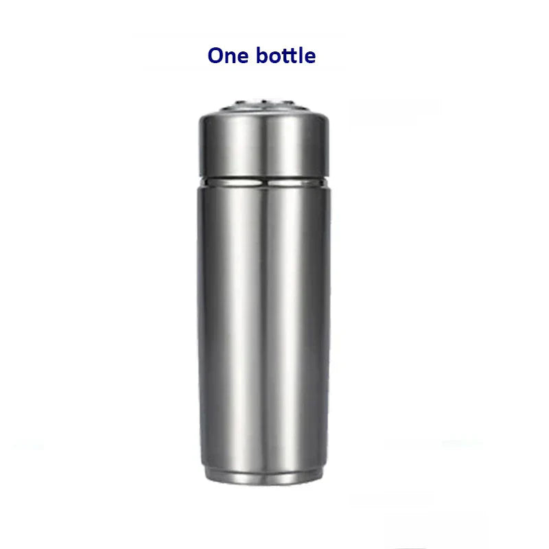 Butelka ze stali nierdzewnej AeroHydra Hydrogen Ionizer — alkaliczny system nawadniania, pH 8–10