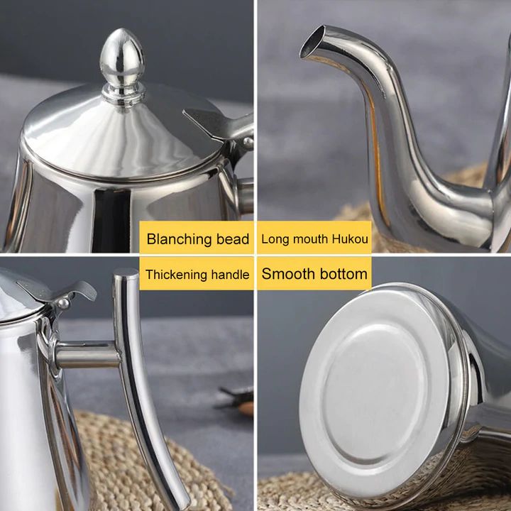 Tekande til induktionskomfur med filter — Holdbart rustfrit stål