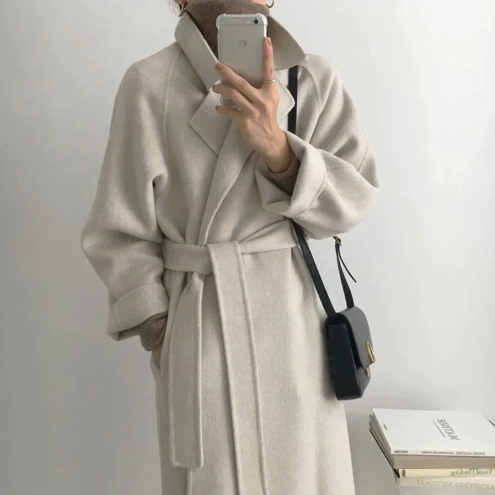 Berger Warmer Women's Long Winter Coat — Soft, Wrinkle-Free