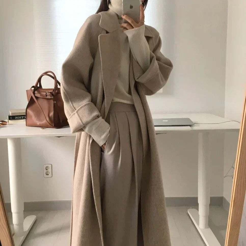 Berger Warmer Women's Long Winter Coat — Soft, Wrinkle-Free