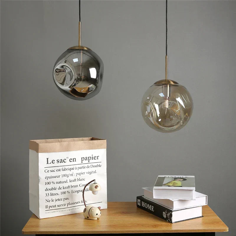 Westminster Glass Pendant — Adjustable Flicker-Free Lighting