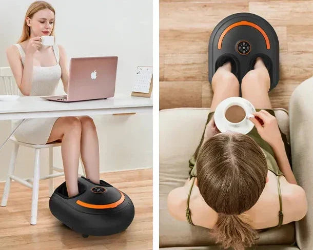 Soluna Fußmassagegerät – 360-Grad-Massage mit mehreren Massagefunktionen und wohltuende Tiefenwärme