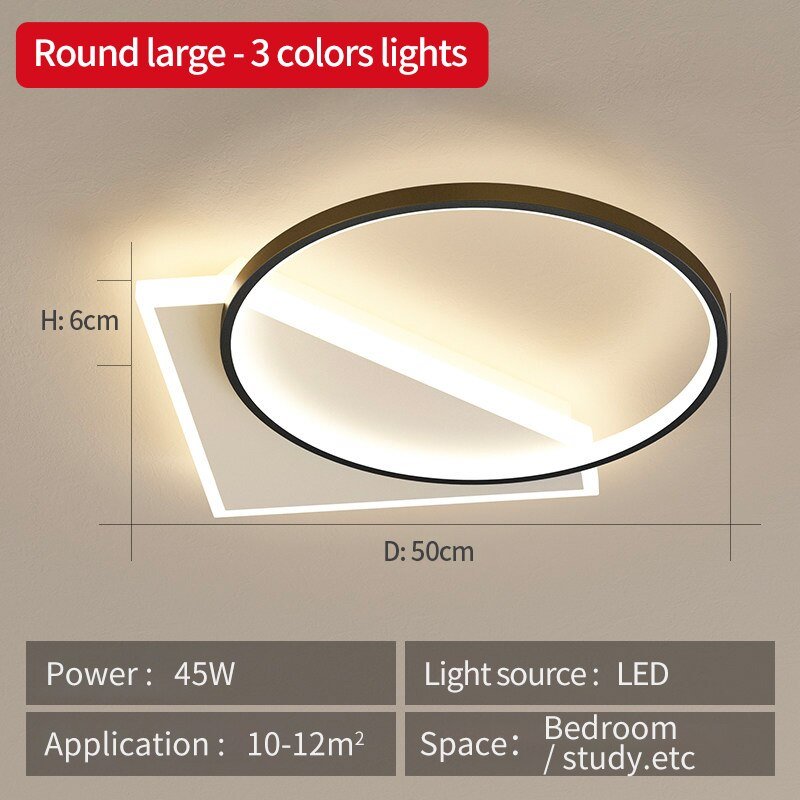 Modern designkrona med LED-taklampa — skulptural armatur