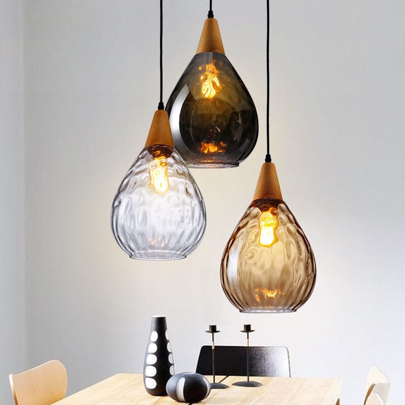 Liora Glass Hanging Light With Nordic Look For Home