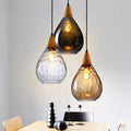 Liora Glass Hanging Light With Nordic Look For Home