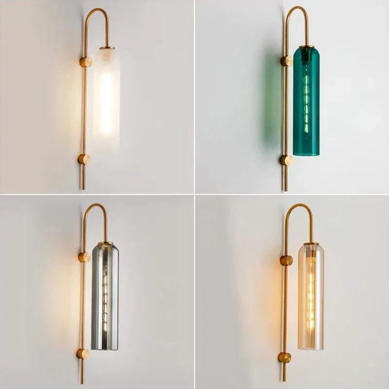 Moderne nordisk pendellampe i glas - E27 LED-loftarmatur