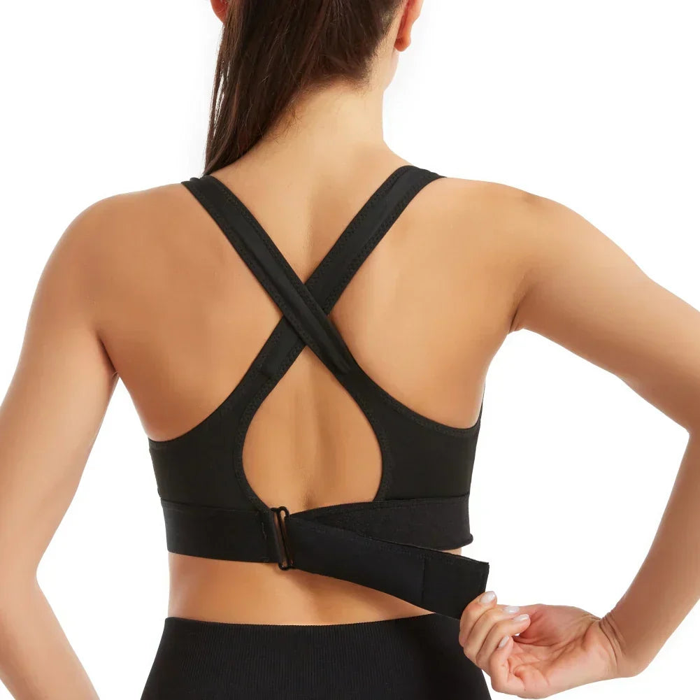 Audrey Sports Bra — Comfortable Fit, Supportive Training Design