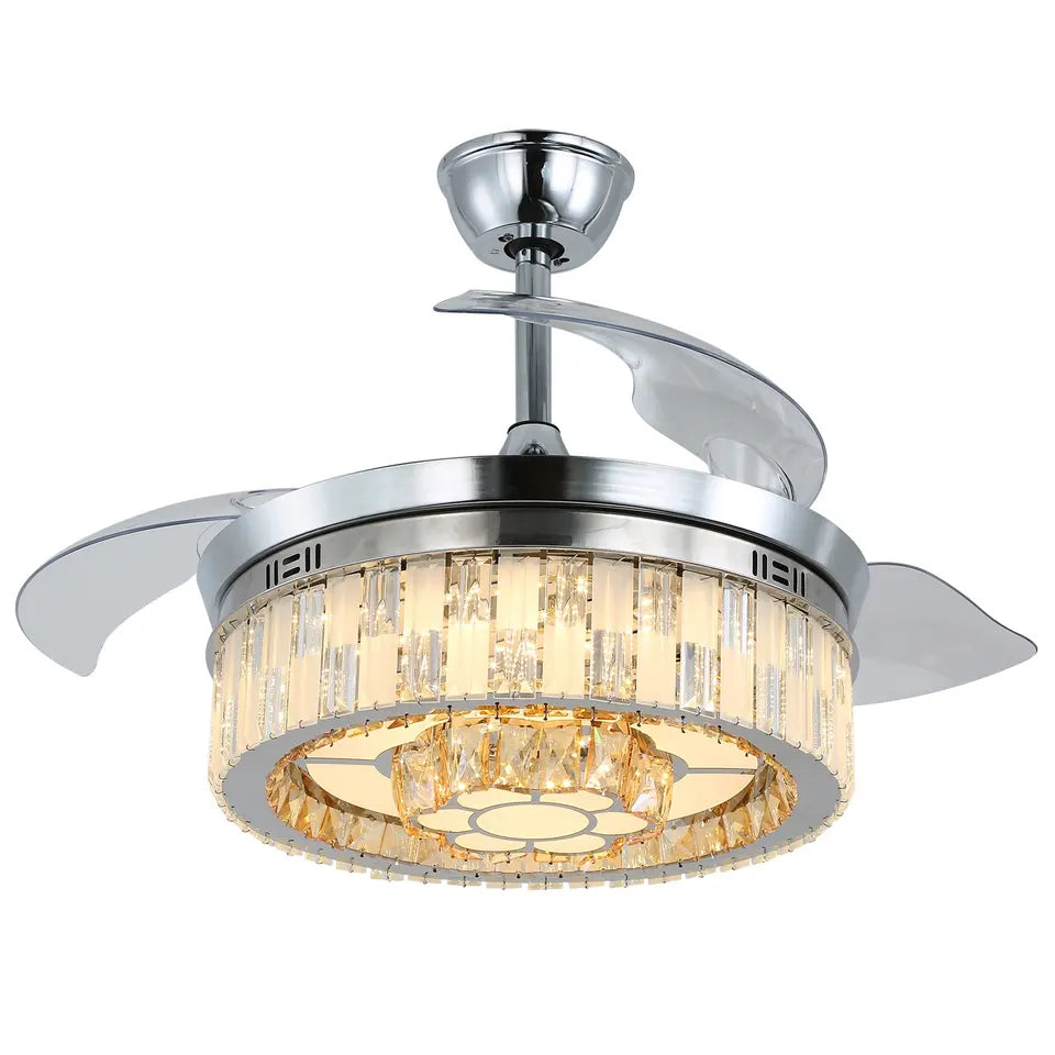 Solara 3-Blade Ceiling Fan With LED Lights For Your Home Kitchen