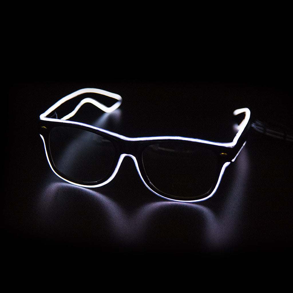 Neonbril - Kleurrijke lichtgevende festivalbril