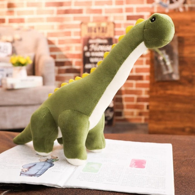 AuroraNest Giant Diplodocus Plush Dinosaur – Three Colors, Three Sizes