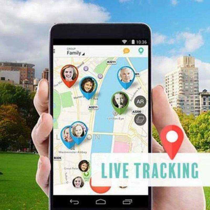 Real-Time GPS Tracker for Kids and Pets — Live Location Tracking