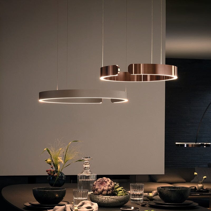 Liora Nordic Ring Chandelier With Elegant Modern Lighting