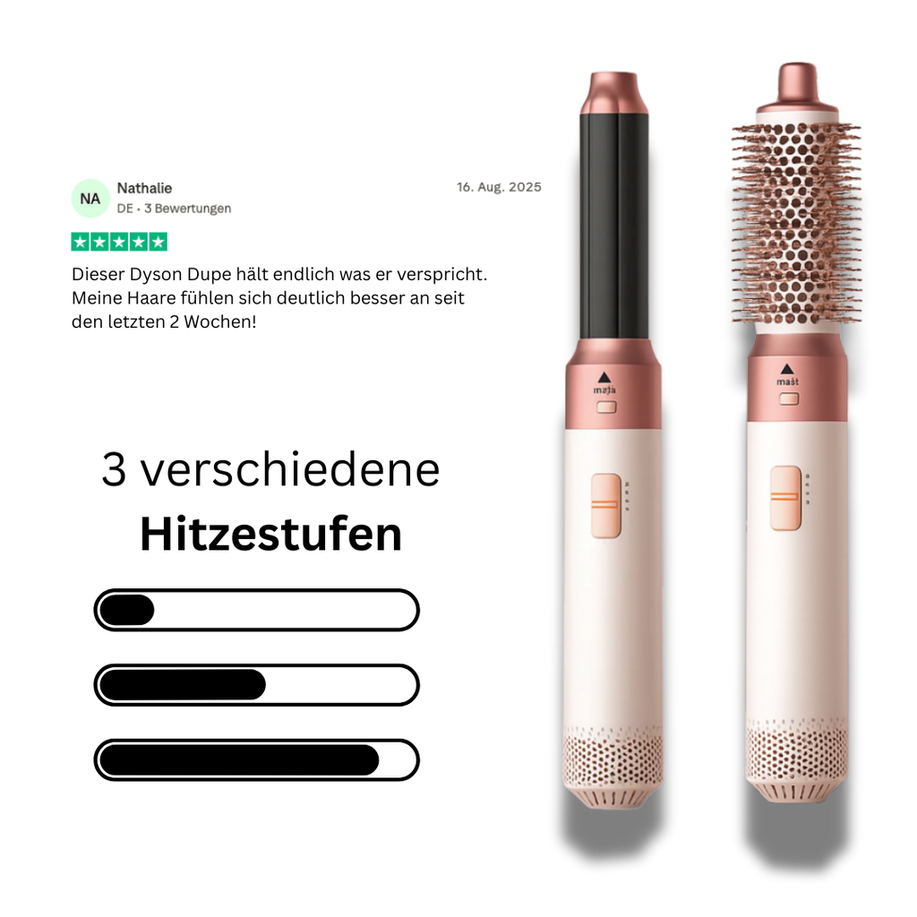 Five-Mode Handheld Hair Dryer — Integrated Styling & Volume Tool