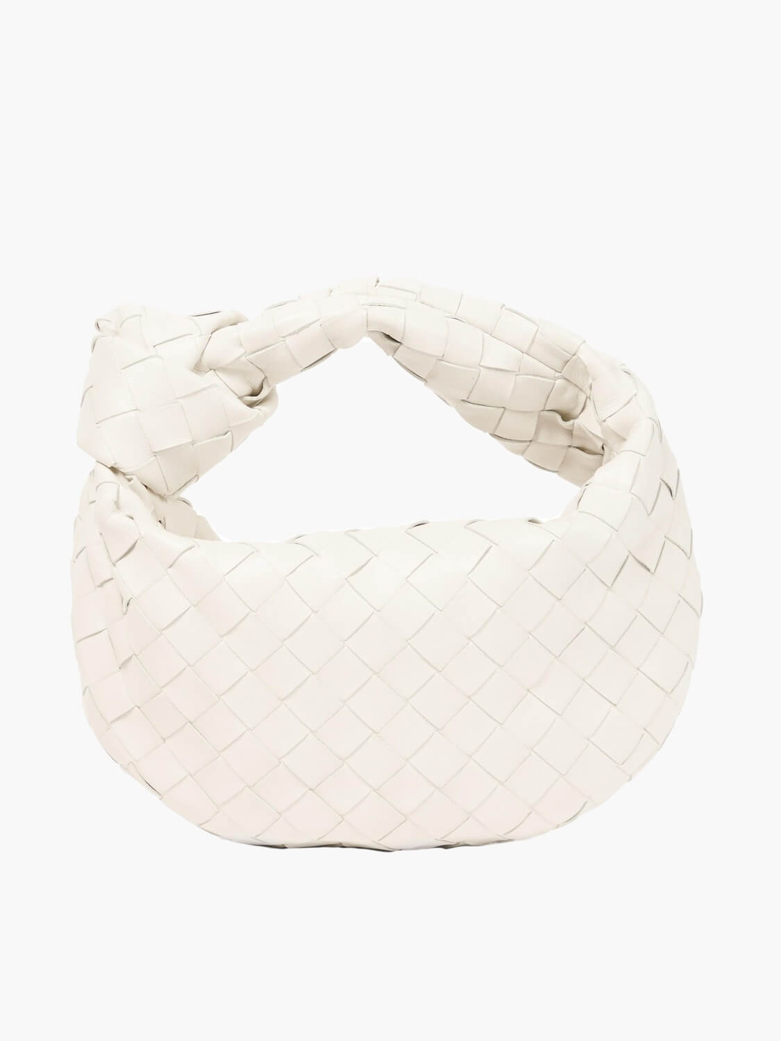 Sac à main en cuir végétalien tressé — Modèle léger à porter à l'épaule