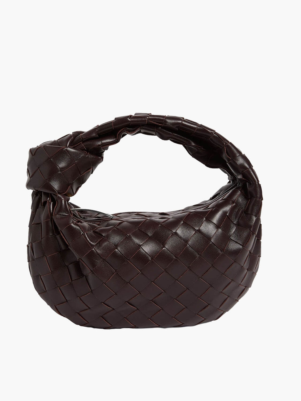 Sac à main en cuir végétalien tressé — Modèle léger à porter à l'épaule