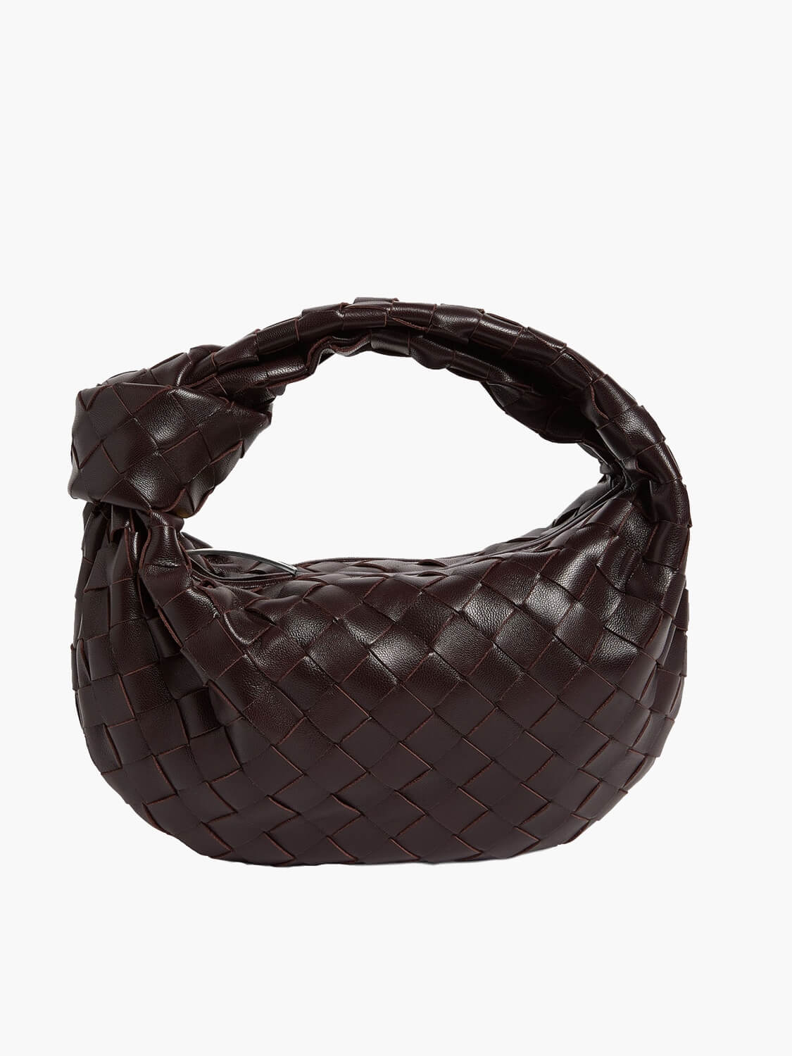 Sac à main en cuir végétalien tressé — Modèle léger à porter à l'épaule