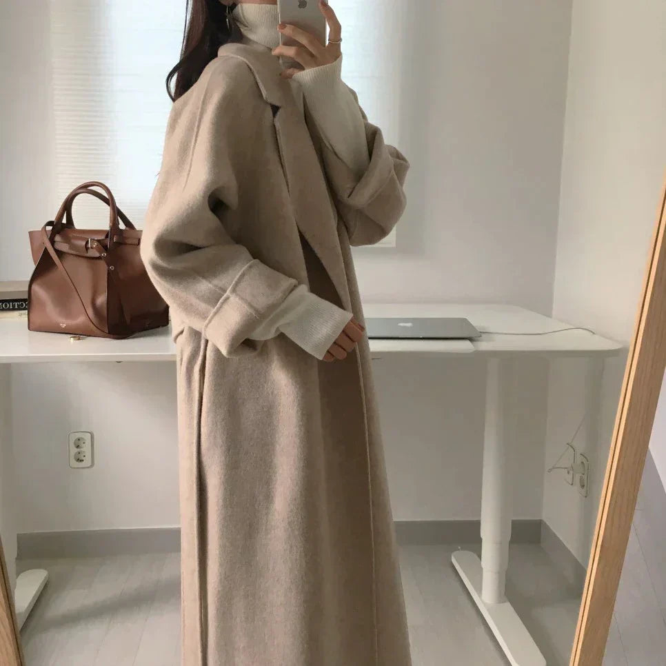Berger Warmer Women's Long Winter Coat — Soft, Wrinkle-Free