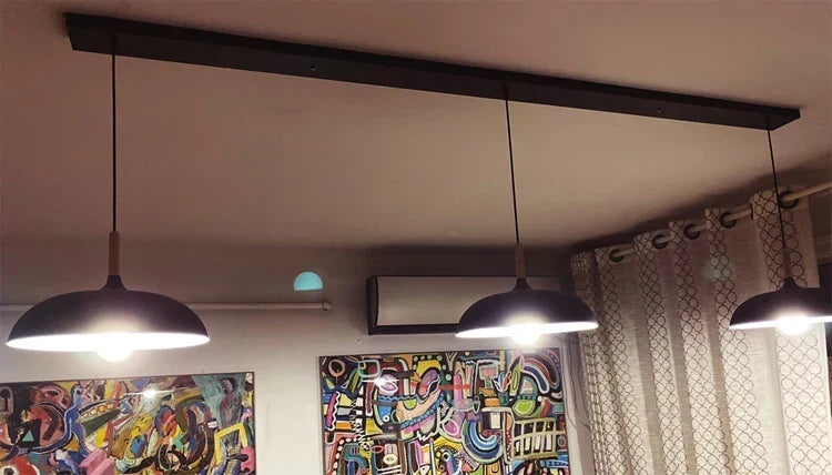 Base per rosone di lampada a sospensione — Supporto da soffitto facile da installare