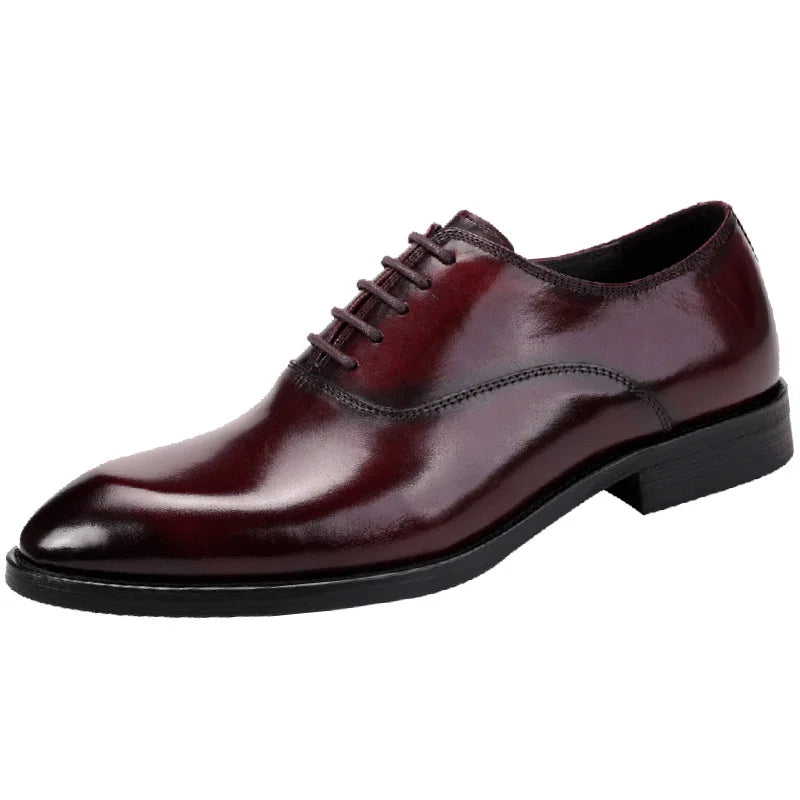 FusionFit Oxford-Herrenschuhe aus echtem Leder