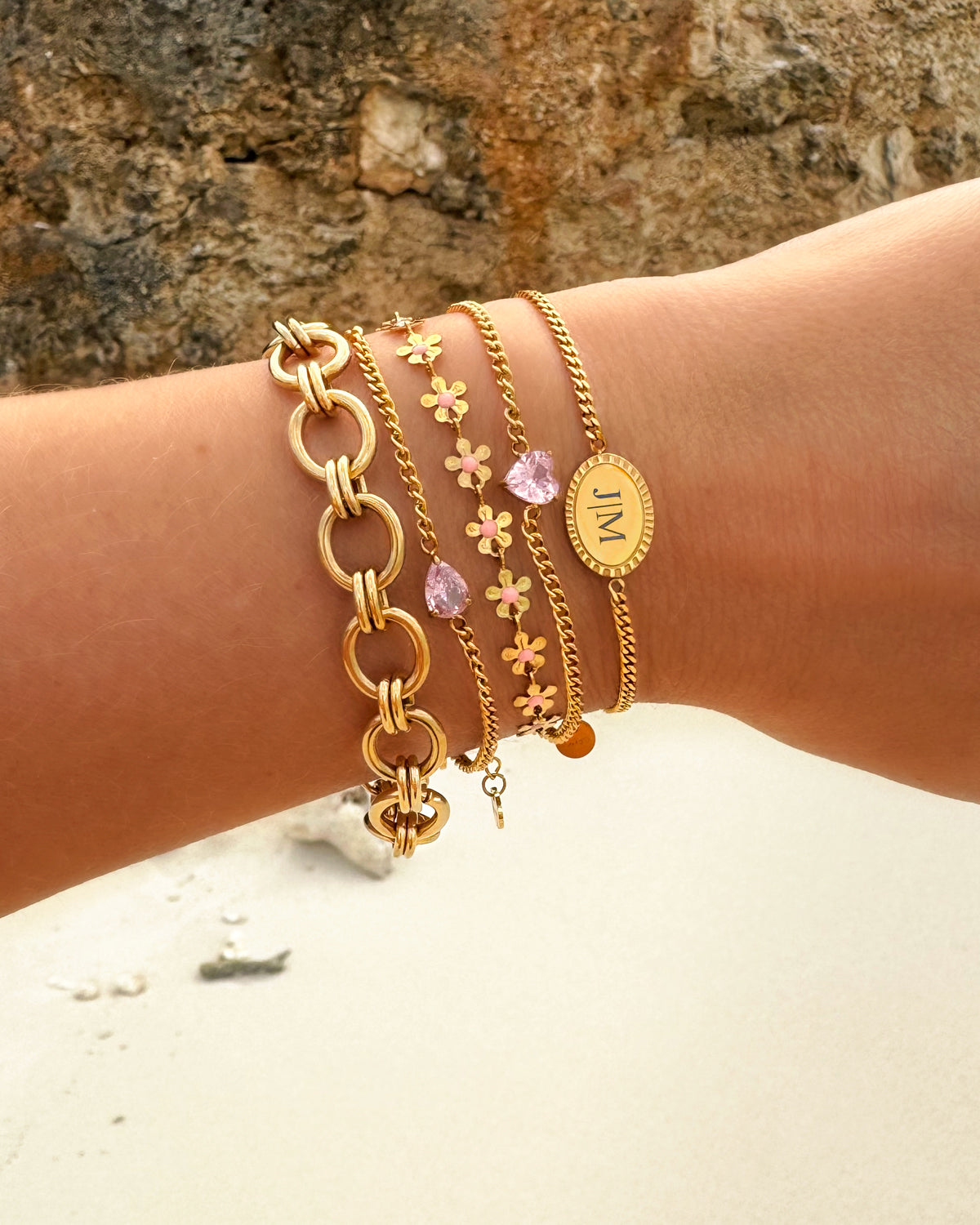 Herzförmiges Geburtssteinarmband — Bedeutungsvolles Schmuckgeschenk