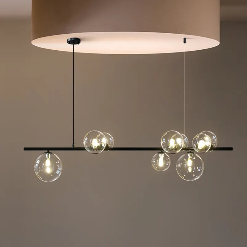 Aether Orb Kronleuchter mit nordischem minimalistischen Design für moderne Innenräume