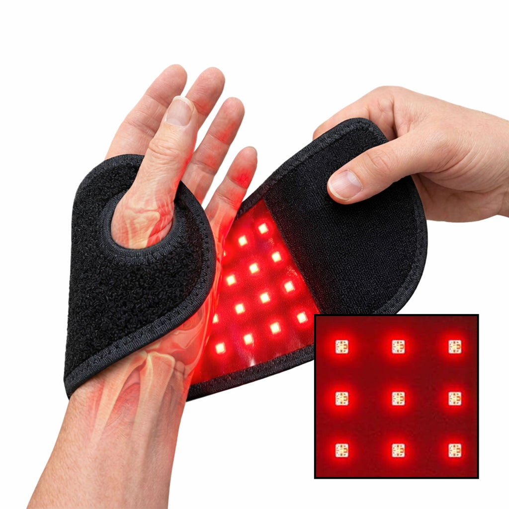 Near Infrared Wrist Wrap — Enhances Circulation and Hand Comfort