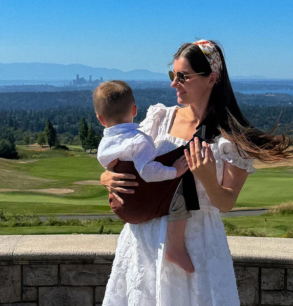 Ergonomic Baby Sling Carrier — Lightweight, Secure Hold Design