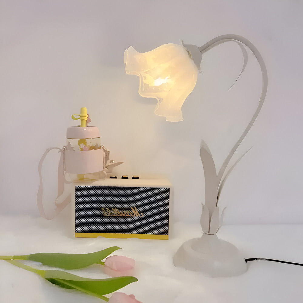 Aurelian Flora Table Lantern With Floral Accent And Vintage Paris Charm