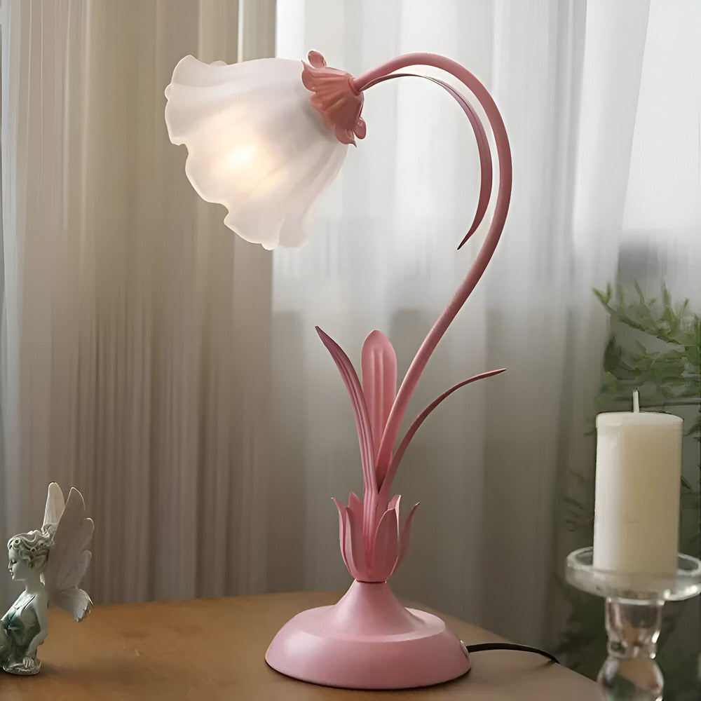 Aurelian Flora Table Lantern With Floral Accent And Vintage Paris Charm