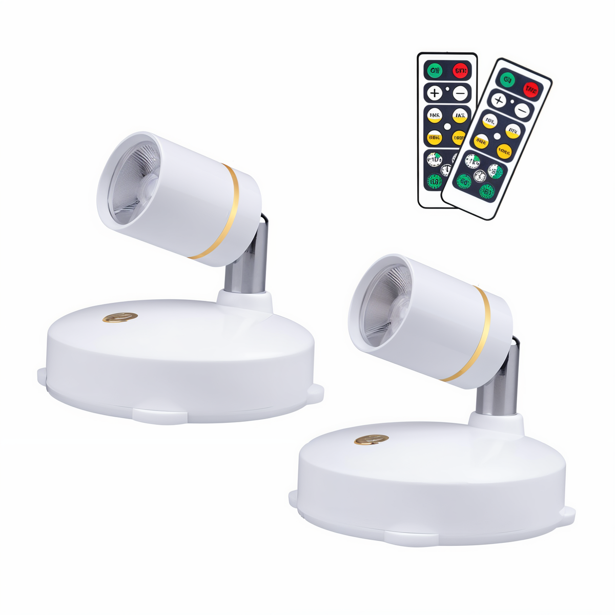 SpotMaster trådlösa, dimbara LED-spotlights — Effektbelysning