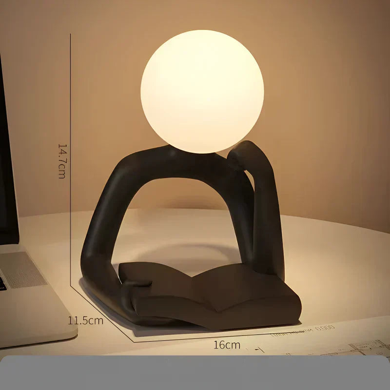 LyraMuse Figure Reading Lamp By Ardentis For Book Lovers